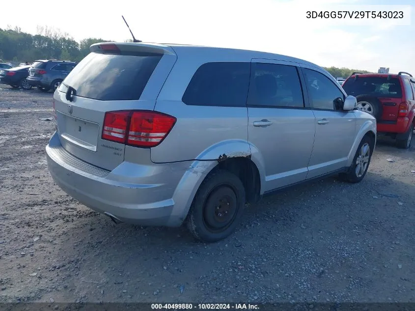 2009 Dodge Journey Sxt VIN: 3D4GG57V29T543023 Lot: 40499880