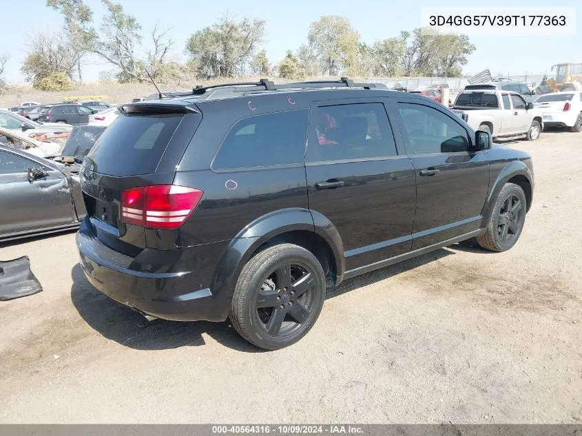 2009 Dodge Journey Sxt VIN: 3D4GG57V39T177363 Lot: 40564316