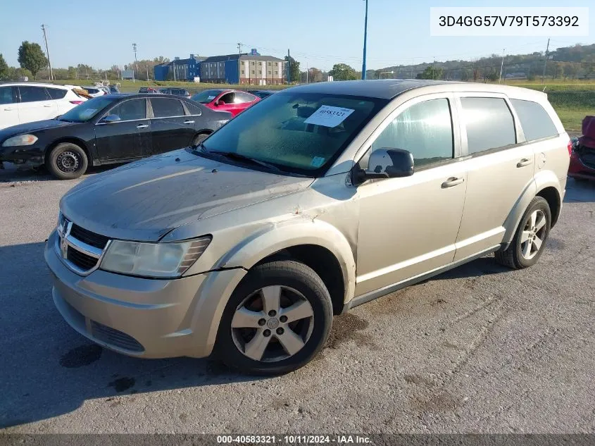 2009 Dodge Journey Sxt VIN: 3D4GG57V79T573392 Lot: 40583321