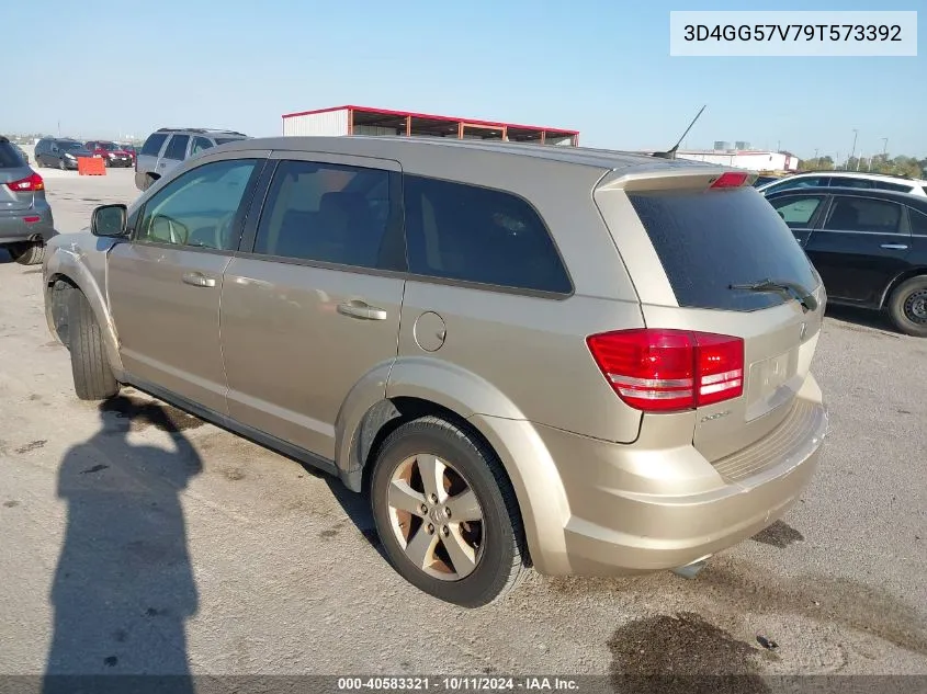 2009 Dodge Journey Sxt VIN: 3D4GG57V79T573392 Lot: 40583321