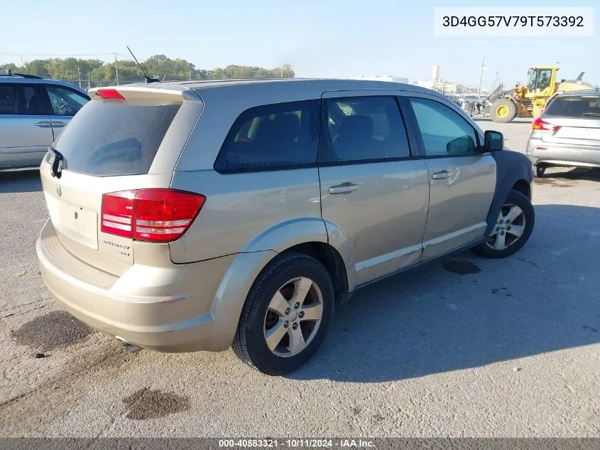 2009 Dodge Journey Sxt VIN: 3D4GG57V79T573392 Lot: 40583321