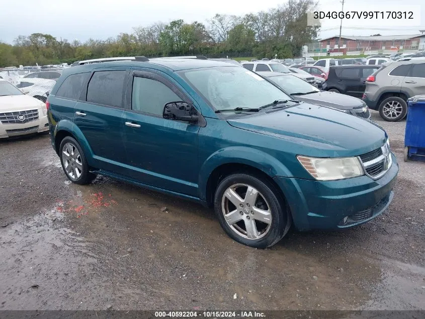 2009 Dodge Journey R/T VIN: 3D4GG67V99T170312 Lot: 40592204