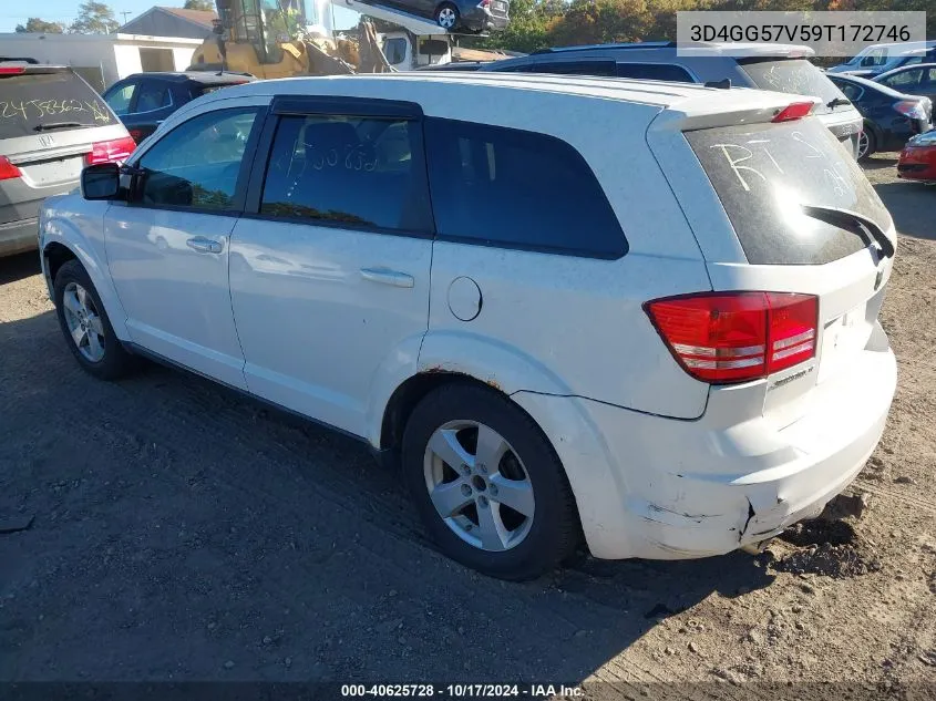 2009 Dodge Journey Sxt VIN: 3D4GG57V59T172746 Lot: 40625728