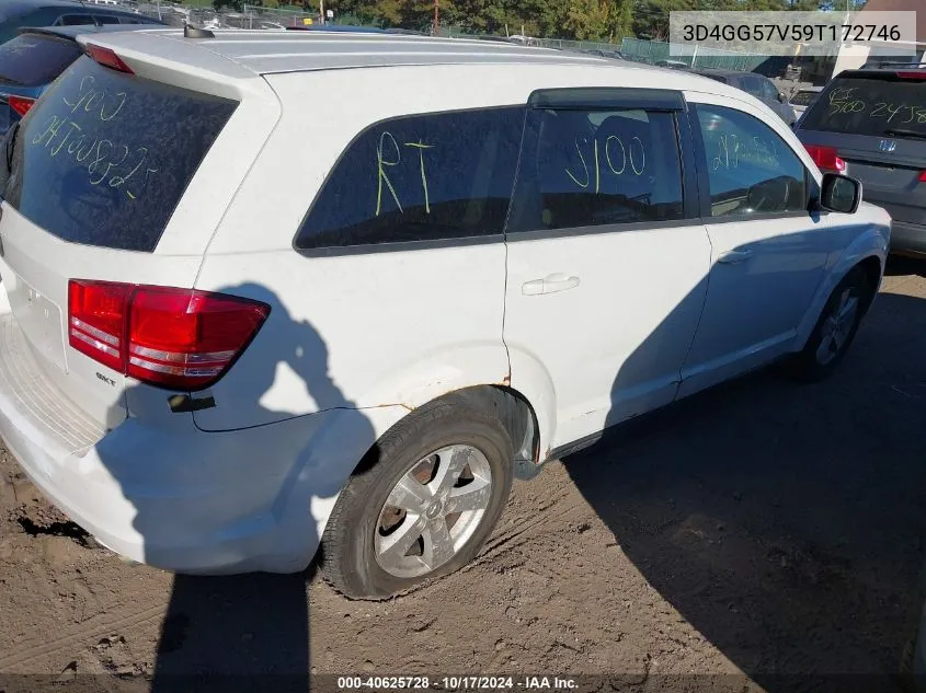 2009 Dodge Journey Sxt VIN: 3D4GG57V59T172746 Lot: 40625728