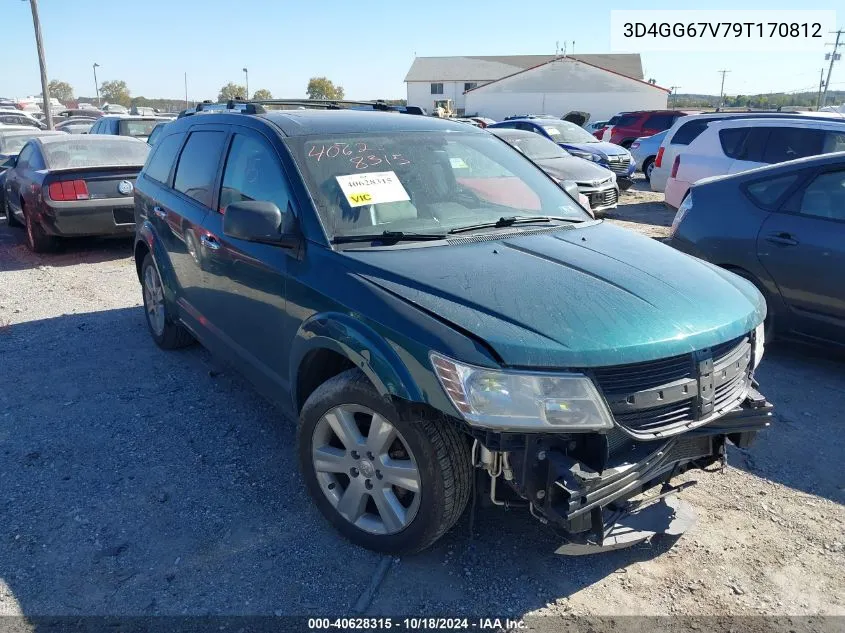 2009 Dodge Journey R/T VIN: 3D4GG67V79T170812 Lot: 40628315