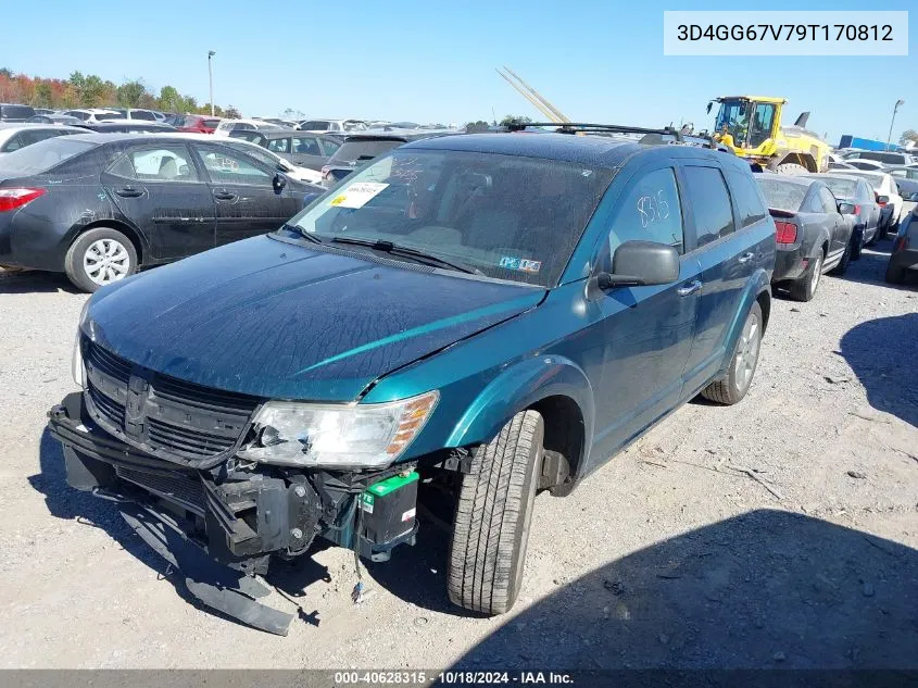 2009 Dodge Journey R/T VIN: 3D4GG67V79T170812 Lot: 40628315