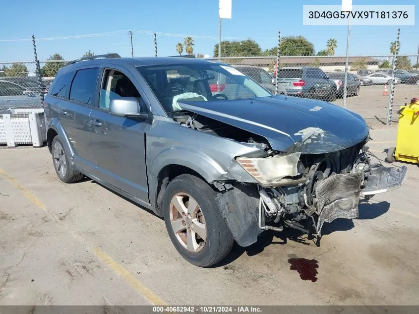 2009 Dodge Journey Sxt VIN: 3D4GG57VX9T181376 Lot: 40652942