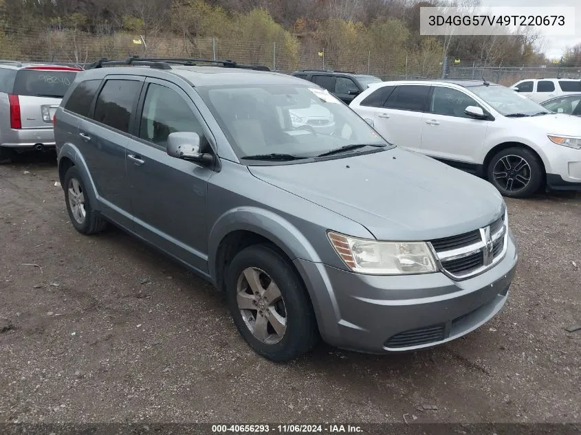 2009 Dodge Journey Sxt VIN: 3D4GG57V49T220673 Lot: 40656293