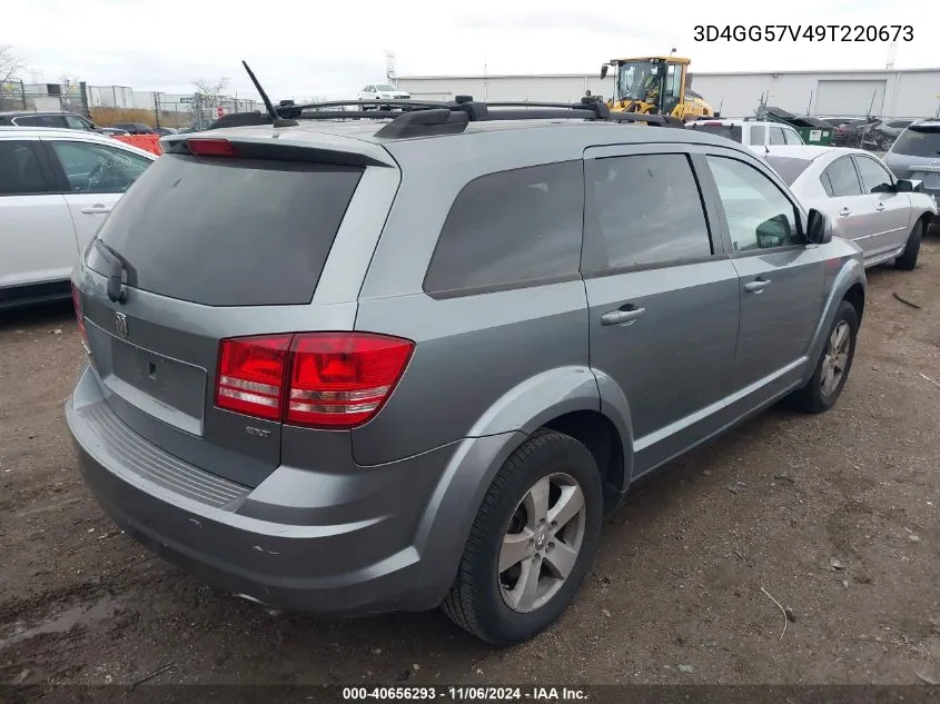 2009 Dodge Journey Sxt VIN: 3D4GG57V49T220673 Lot: 40656293