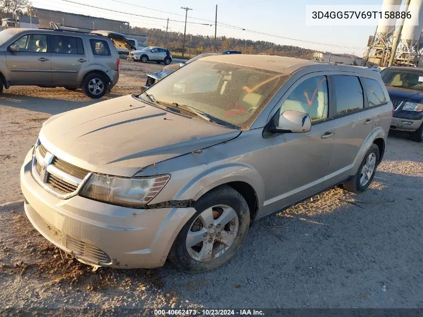 2009 Dodge Journey Sxt VIN: 3D4GG57V69T158886 Lot: 40662473