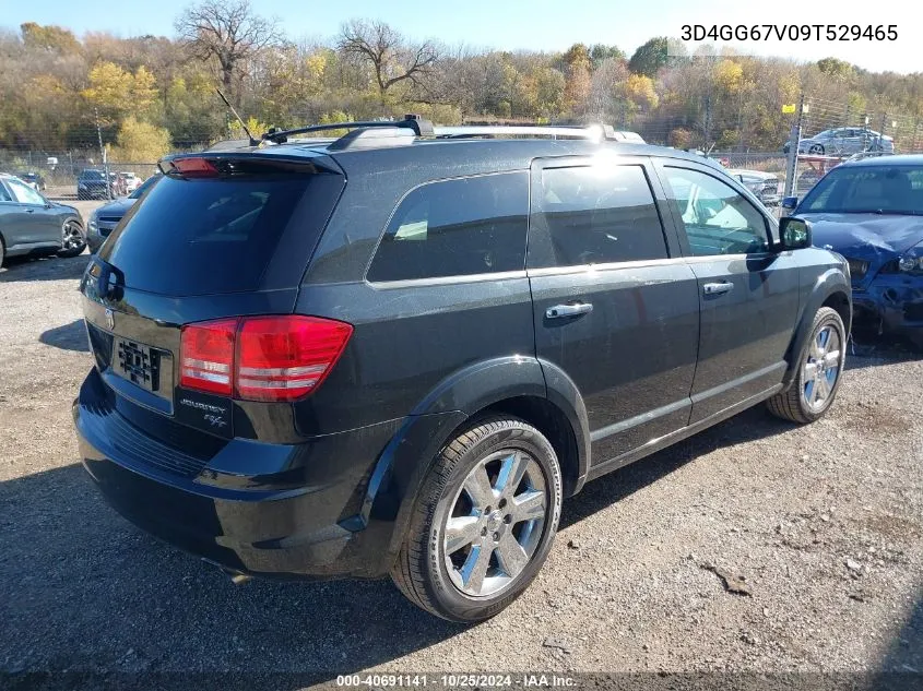 2009 Dodge Journey R/T VIN: 3D4GG67V09T529465 Lot: 40691141