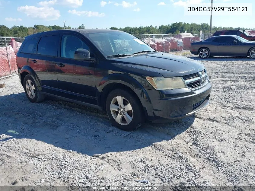 2009 Dodge Journey Sxt VIN: 3D4GG57V29T554121 Lot: 40701447