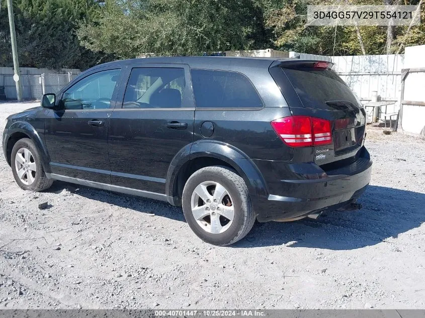 2009 Dodge Journey Sxt VIN: 3D4GG57V29T554121 Lot: 40701447