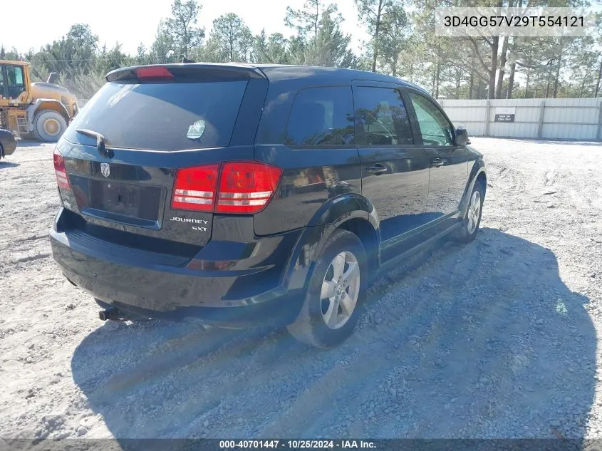 2009 Dodge Journey Sxt VIN: 3D4GG57V29T554121 Lot: 40701447