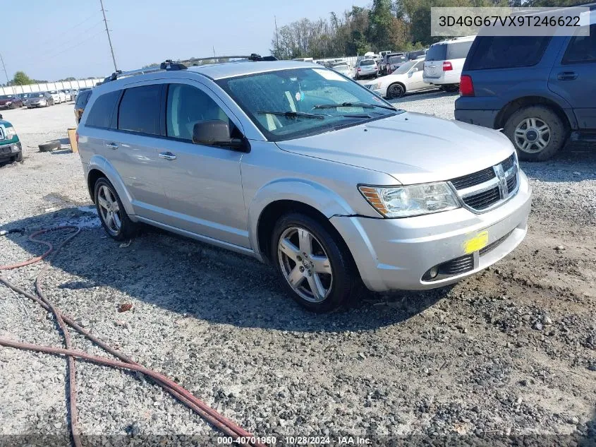 2009 Dodge Journey R/T VIN: 3D4GG67VX9T246622 Lot: 40701950