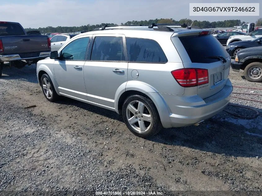 2009 Dodge Journey R/T VIN: 3D4GG67VX9T246622 Lot: 40701950