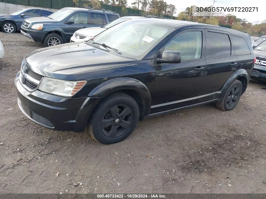 2009 Dodge Journey Sxt VIN: 3D4GG57V69T220271 Lot: 40733422