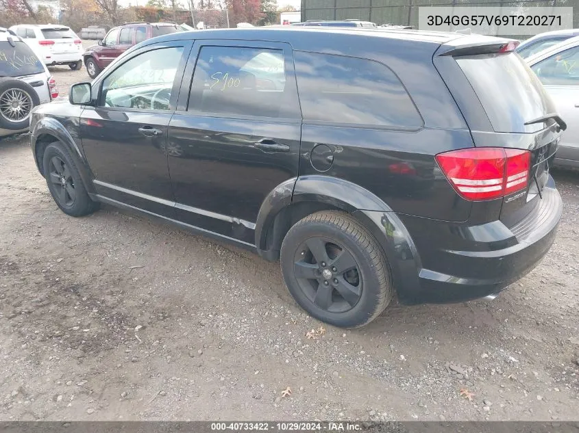 2009 Dodge Journey Sxt VIN: 3D4GG57V69T220271 Lot: 40733422