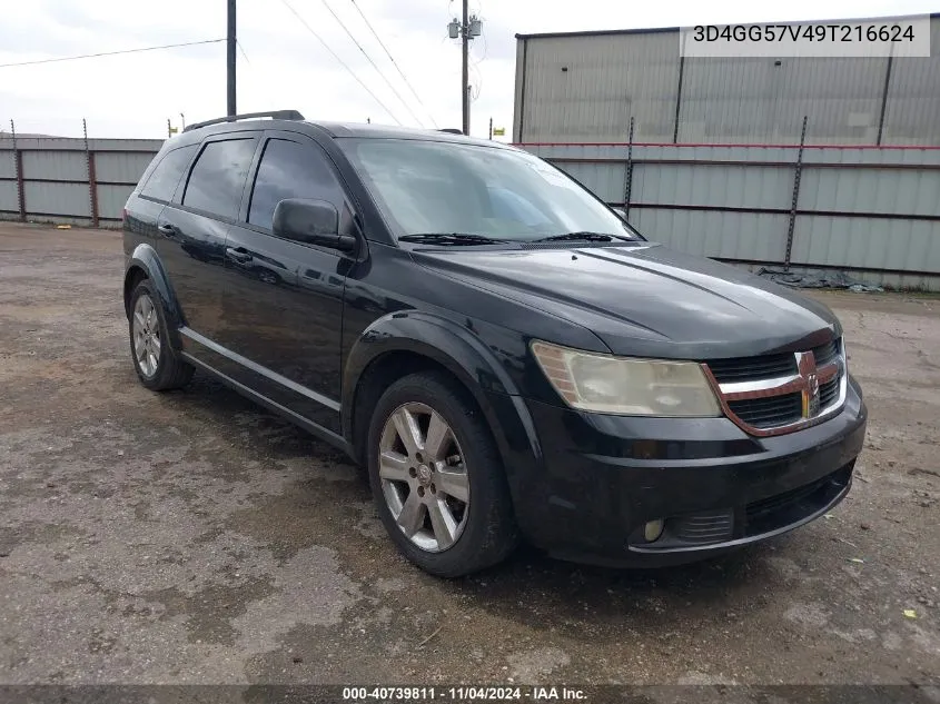 2009 Dodge Journey Sxt VIN: 3D4GG57V49T216624 Lot: 40739811