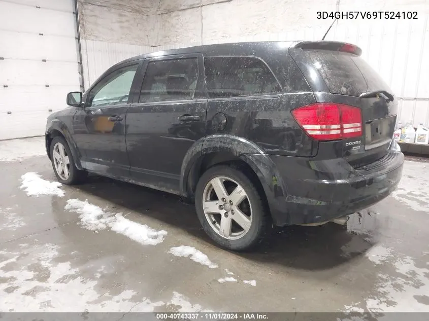 2009 Dodge Journey Sxt VIN: 3D4GH57V69T524102 Lot: 40743337