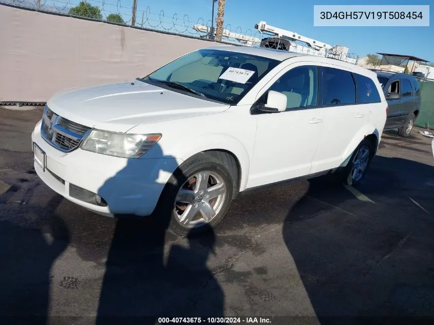 2009 Dodge Journey Sxt VIN: 3D4GH57V19T508454 Lot: 40743675