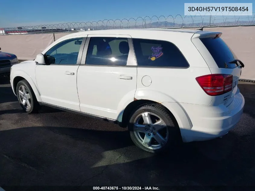 2009 Dodge Journey Sxt VIN: 3D4GH57V19T508454 Lot: 40743675