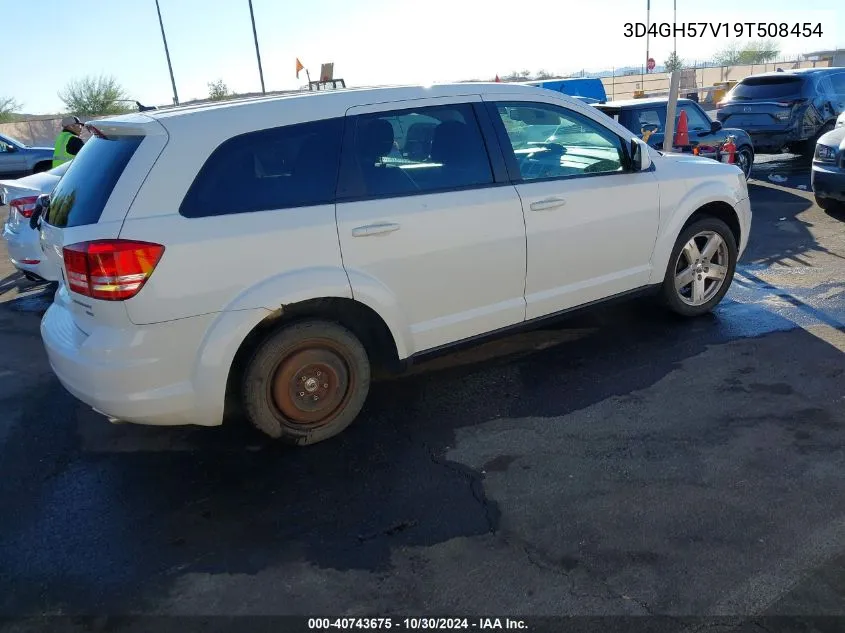 2009 Dodge Journey Sxt VIN: 3D4GH57V19T508454 Lot: 40743675