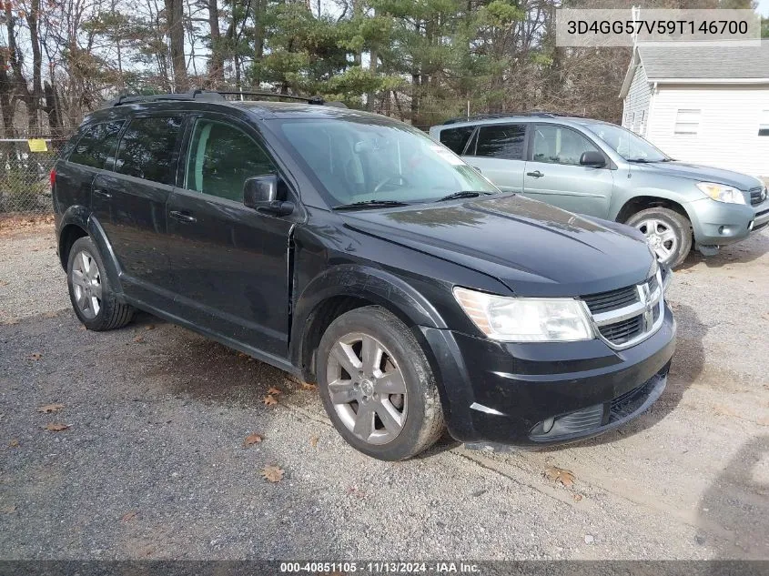 2009 Dodge Journey Sxt VIN: 3D4GG57V59T146700 Lot: 40851105