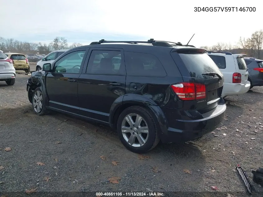 2009 Dodge Journey Sxt VIN: 3D4GG57V59T146700 Lot: 40851105