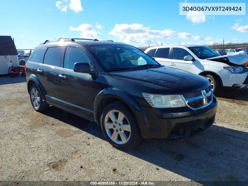 2009 Dodge Journey R/T VIN: 3D4GG67VX9T249424 Lot: 40908358