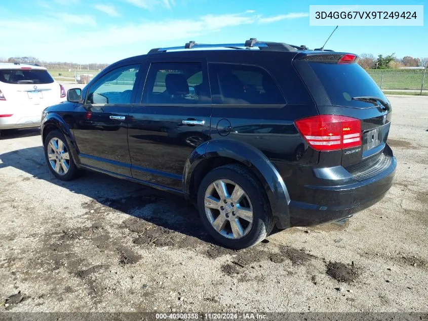 2009 Dodge Journey R/T VIN: 3D4GG67VX9T249424 Lot: 40908358