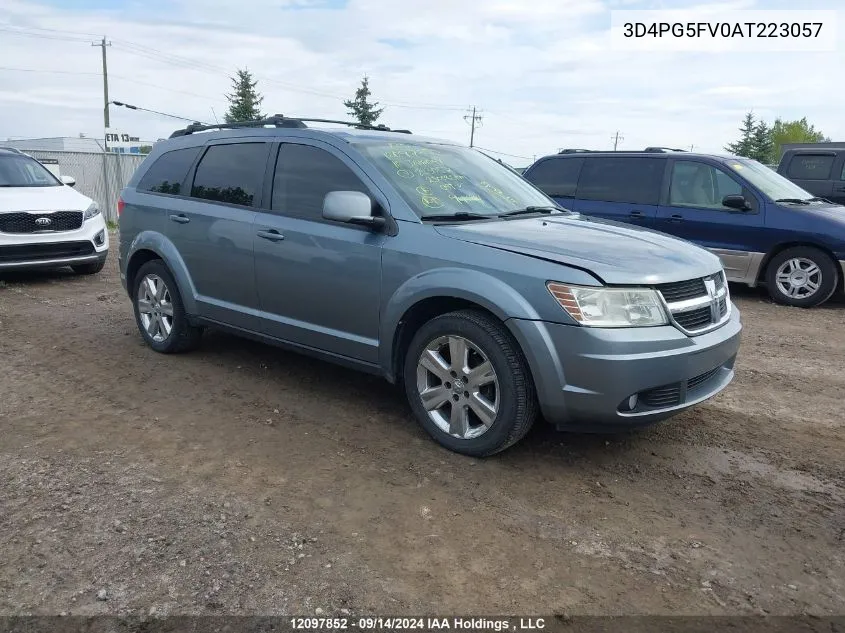 2010 Dodge Journey Sxt VIN: 3D4PG5FV0AT223057 Lot: 12097852