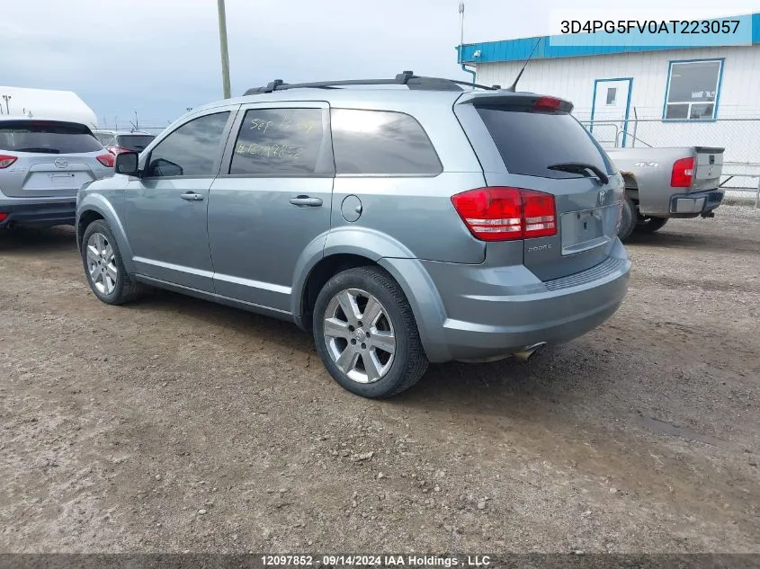 2010 Dodge Journey Sxt VIN: 3D4PG5FV0AT223057 Lot: 12097852