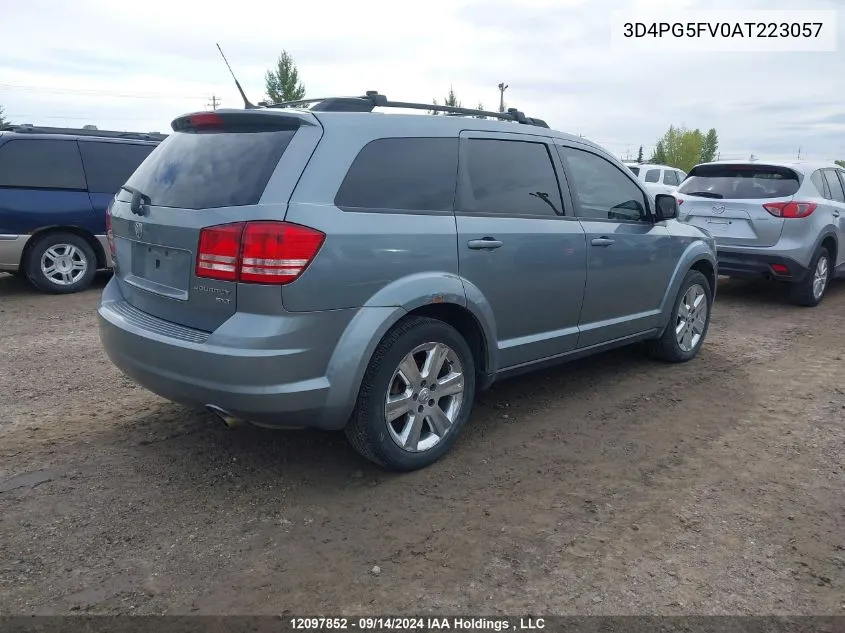 2010 Dodge Journey Sxt VIN: 3D4PG5FV0AT223057 Lot: 12097852