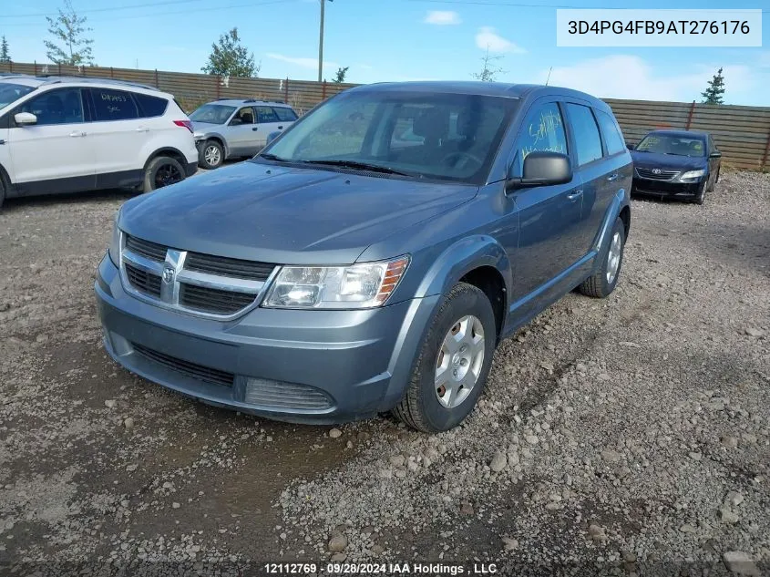 2010 Dodge Journey Se VIN: 3D4PG4FB9AT276176 Lot: 12112769