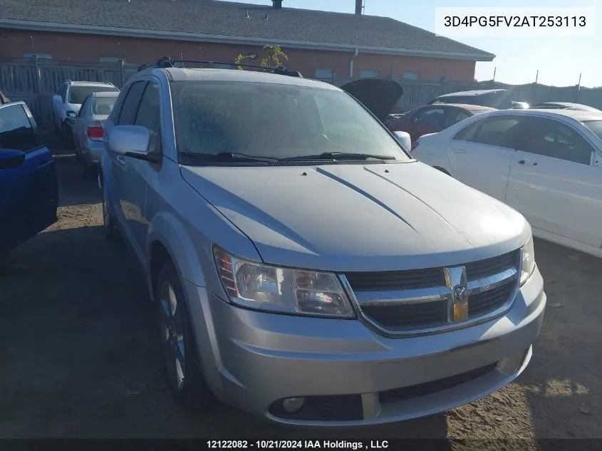 2010 Dodge Journey VIN: 3D4PG5FV2AT253113 Lot: 12122082