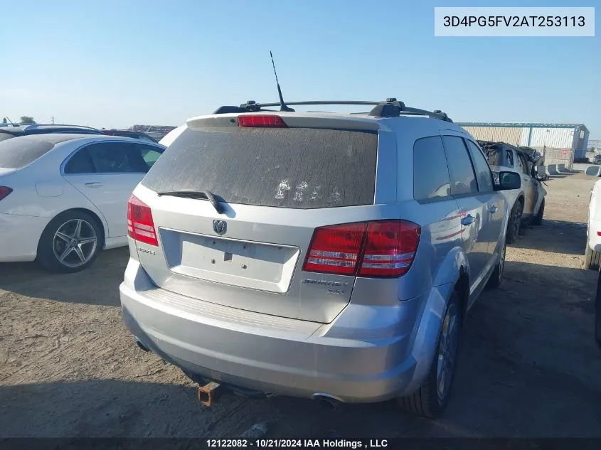 2010 Dodge Journey VIN: 3D4PG5FV2AT253113 Lot: 12122082