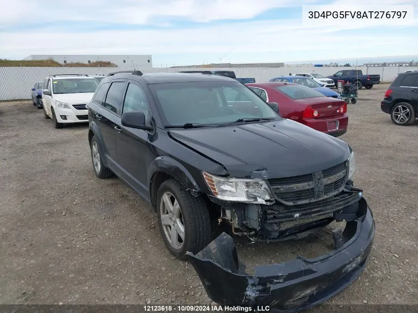 2010 Dodge Journey Sxt VIN: 3D4PG5FV8AT276797 Lot: 12123618