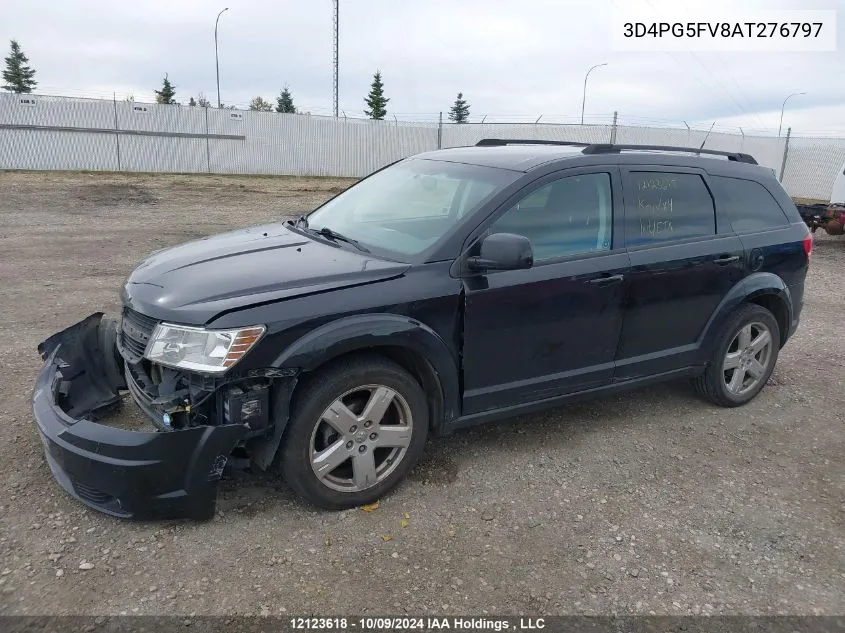 2010 Dodge Journey Sxt VIN: 3D4PG5FV8AT276797 Lot: 12123618