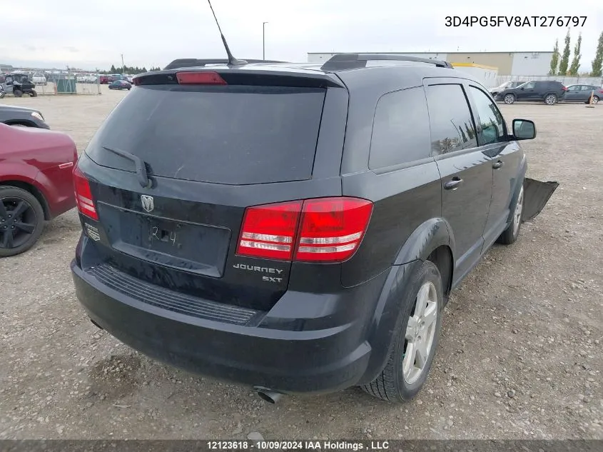 2010 Dodge Journey Sxt VIN: 3D4PG5FV8AT276797 Lot: 12123618