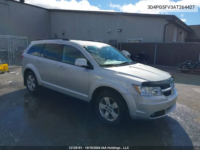 2010 Dodge Journey Sxt VIN: 3D4PG5FV3AT264427 Lot: 12125151