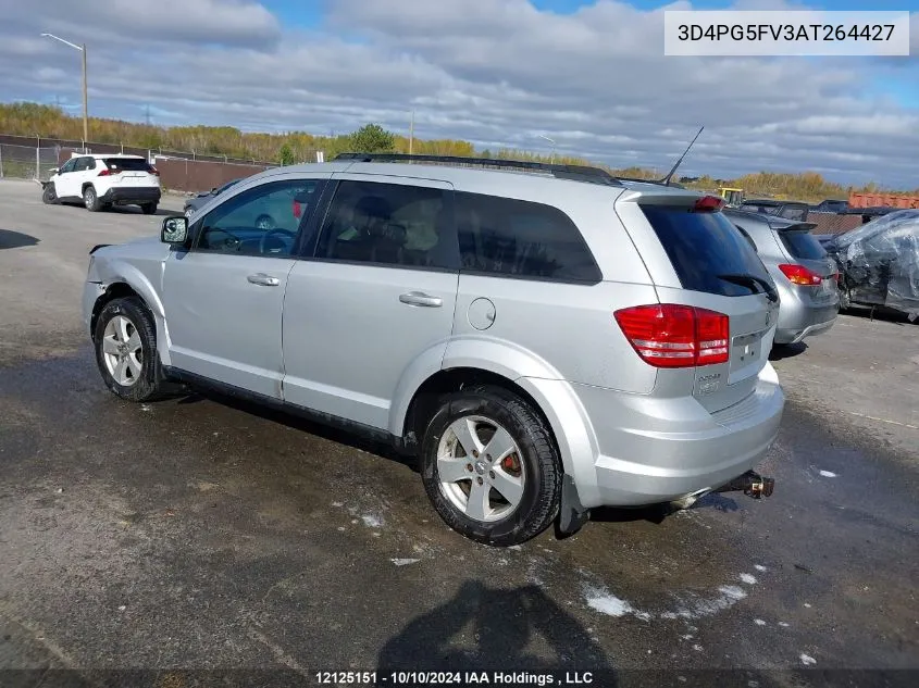 2010 Dodge Journey Sxt VIN: 3D4PG5FV3AT264427 Lot: 12125151