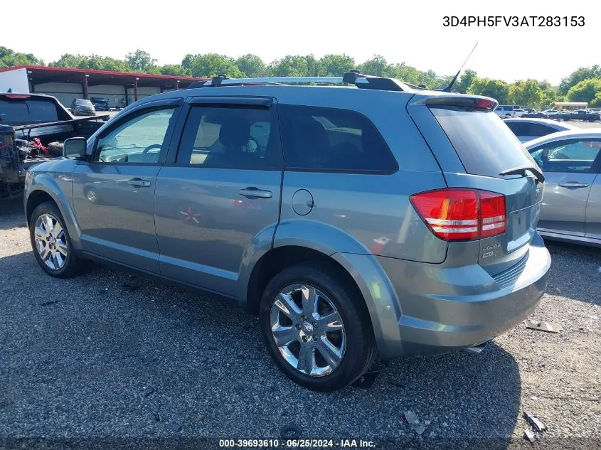 2010 Dodge Journey Sxt VIN: 3D4PH5FV3AT283153 Lot: 39693610