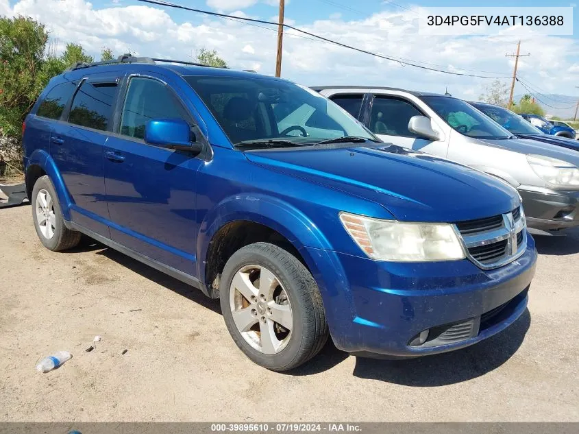 2010 Dodge Journey Sxt VIN: 3D4PG5FV4AT136388 Lot: 39895610