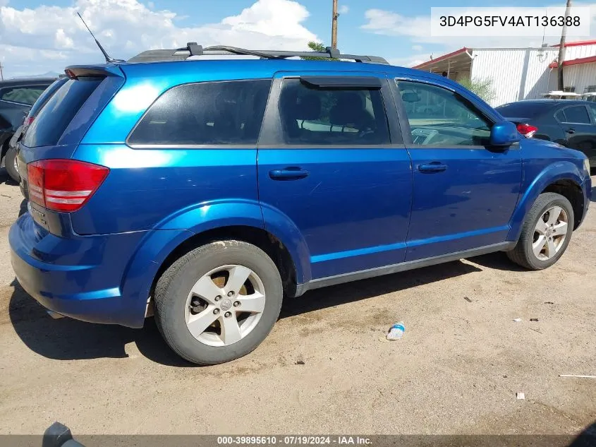 2010 Dodge Journey Sxt VIN: 3D4PG5FV4AT136388 Lot: 39895610