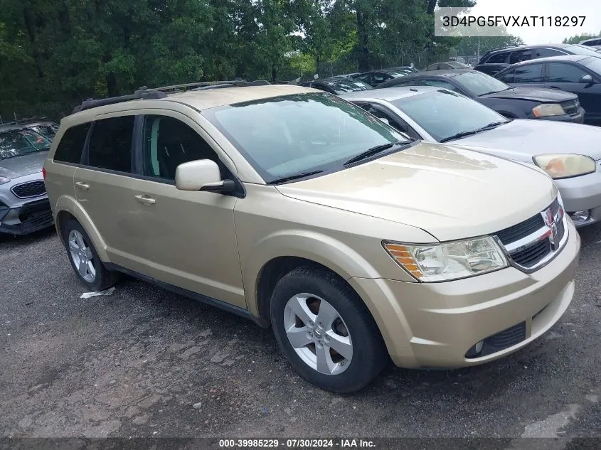 2010 Dodge Journey Sxt VIN: 3D4PG5FVXAT118297 Lot: 39985229