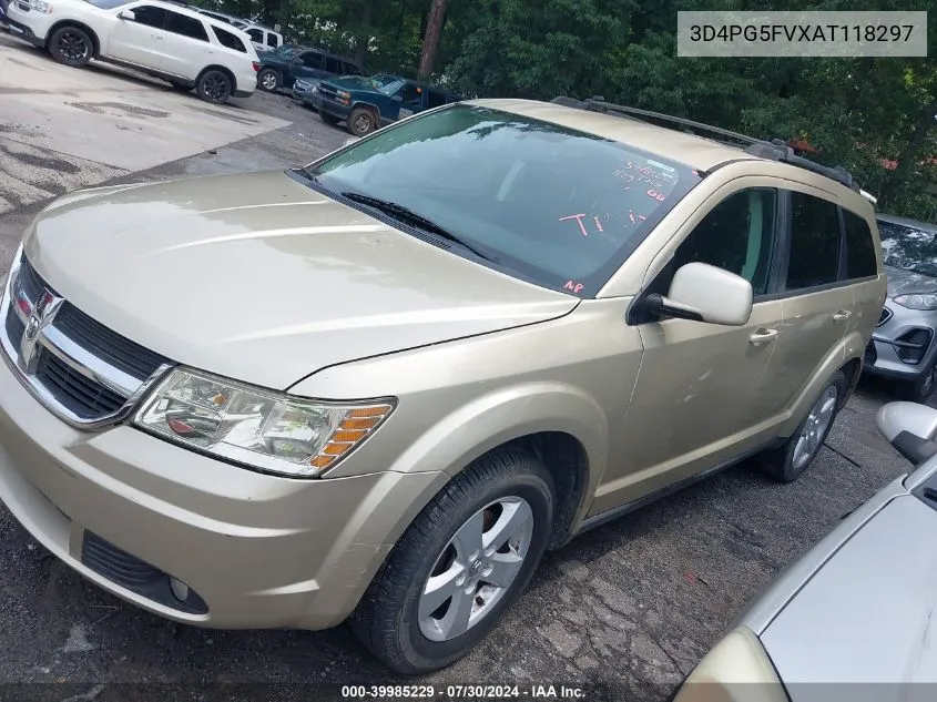 2010 Dodge Journey Sxt VIN: 3D4PG5FVXAT118297 Lot: 39985229