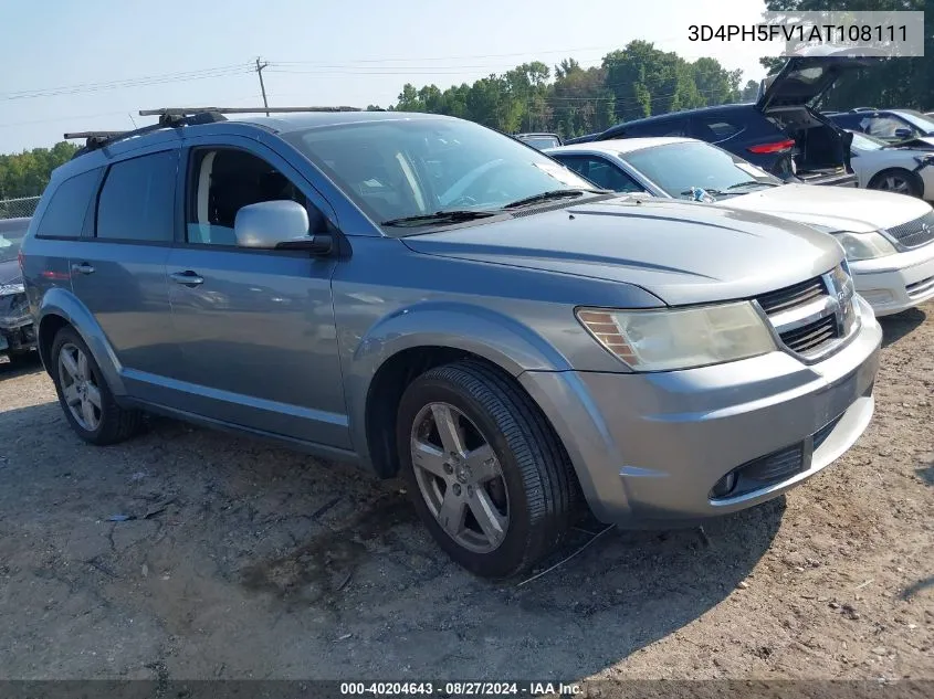 2010 Dodge Journey Sxt VIN: 3D4PH5FV1AT108111 Lot: 40204643