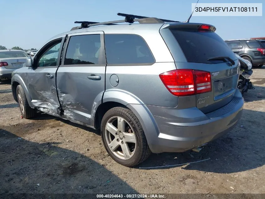 2010 Dodge Journey Sxt VIN: 3D4PH5FV1AT108111 Lot: 40204643