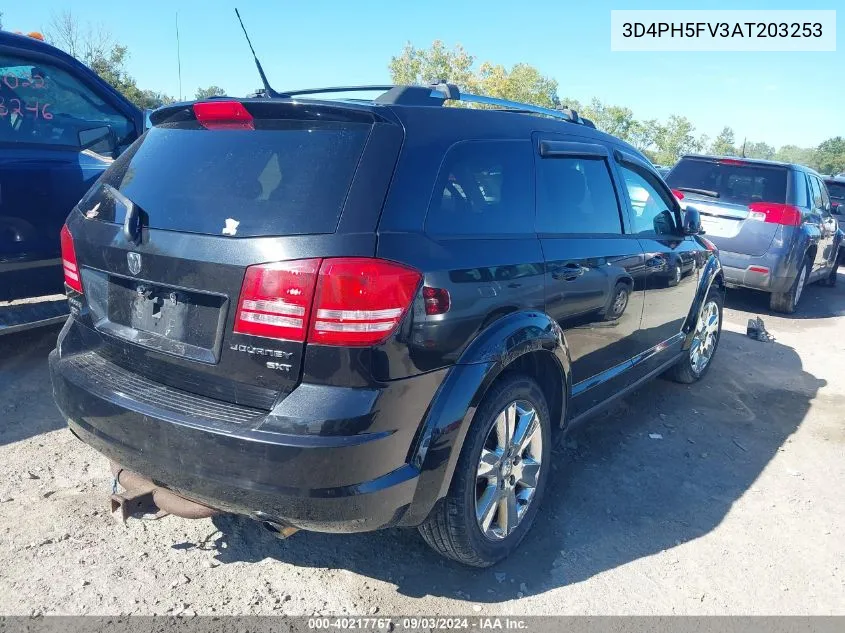 2010 Dodge Journey Sxt VIN: 3D4PH5FV3AT203253 Lot: 40217767